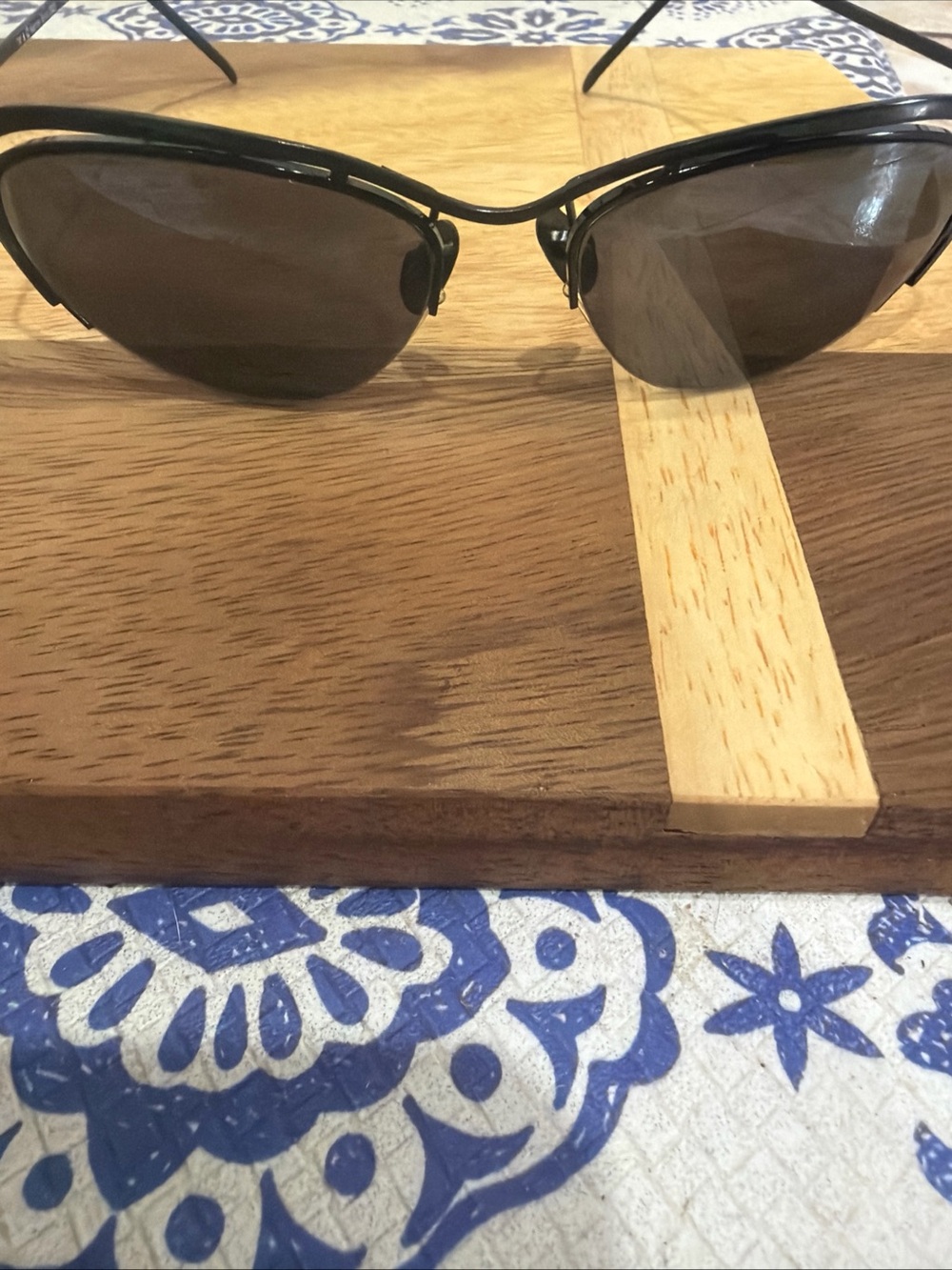 Warner Bros. Black Sunglasses with Dark Gray Lenses